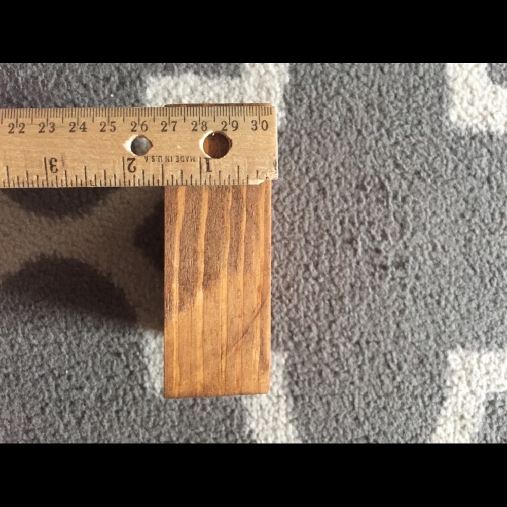 Handmade rustic table numbers - Picture 5 of 6